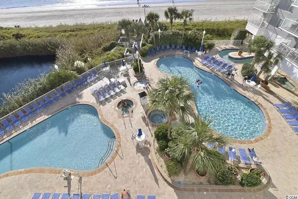 Direct Oceanfront- King Bedroom- Amazing Views/Pools/Hot Tubs/Beach Access/Golf Myrtle Beach Kültér fotó